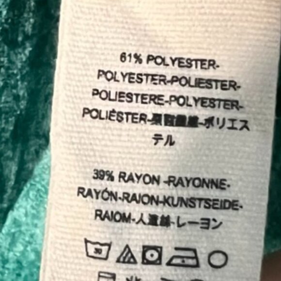 Free People We the Free milan crushed velour long sleeve top - Picture 4 of 5